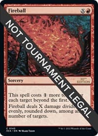 Fireball - 30th Anniversary Edition - Magic: The Gathering card