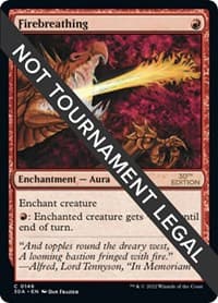 Firebreathing - 30th Anniversary Edition - Magic: The Gathering card