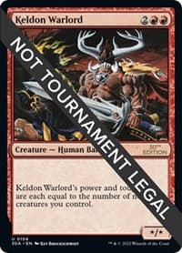 Keldon Warlord - 30th Anniversary Edition - Magic: The Gathering card