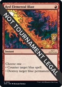 Red Elemental Blast - 30th Anniversary Edition - Magic: The Gathering card