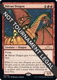 Shivan Dragon - 30th Anniversary Edition - Magic: The Gathering card