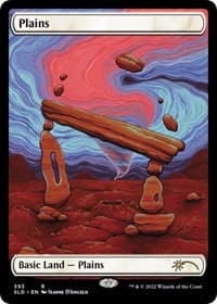 Plains (393) - Secret Lair Drop Series - Magic: The Gathering card