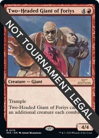 Two-Headed Giant of Foriys - 30th Anniversary Edition - Magic: The Gathering card