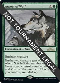 Aspect of Wolf - 30th Anniversary Edition - Magic: The Gathering card
