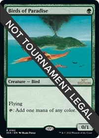 Birds of Paradise - 30th Anniversary Edition - Magic: The Gathering card