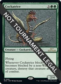 Cockatrice - 30th Anniversary Edition - Magic: The Gathering card