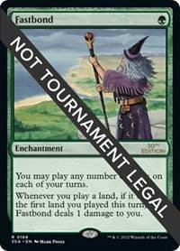 Fastbond - 30th Anniversary Edition - Magic: The Gathering card