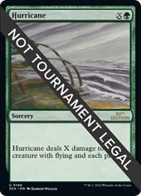 Hurricane - 30th Anniversary Edition - Magic: The Gathering card