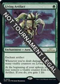 Living Artifact - 30th Anniversary Edition - Magic: The Gathering card