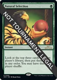 Natural Selection - 30th Anniversary Edition - Magic: The Gathering card