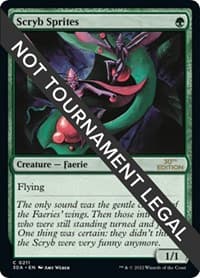 Scryb Sprites - 30th Anniversary Edition - Magic: The Gathering card
