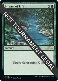 Stream of Life - 30th Anniversary Edition - Magic: The Gathering card
