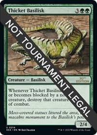 Thicket Basilisk - 30th Anniversary Edition - Magic: The Gathering card