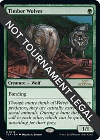 Timber Wolves - 30th Anniversary Edition - Magic: The Gathering card