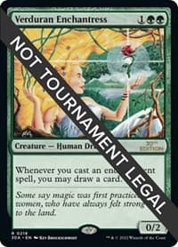 Verduran Enchantress - 30th Anniversary Edition - Magic: The Gathering card
