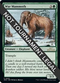 War Mammoth - 30th Anniversary Edition - Magic: The Gathering card