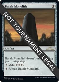 Basalt Monolith - 30th Anniversary Edition - Magic: The Gathering card