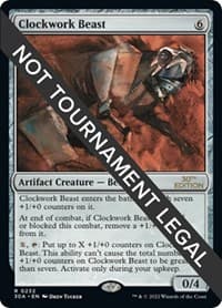 Clockwork Beast - 30th Anniversary Edition - Magic: The Gathering card