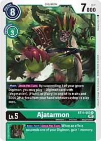 Ajatarmon - Xros Encounter - Digimon Card Game card