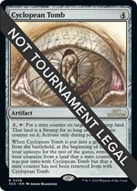 Cyclopean Tomb - 30th Anniversary Edition - Magic: The Gathering card