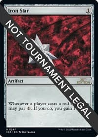 Iron Star - 30th Anniversary Edition - Magic: The Gathering card