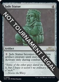 Jade Statue - 30th Anniversary Edition - Magic: The Gathering card