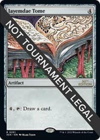 Jayemdae Tome - 30th Anniversary Edition - Magic: The Gathering card