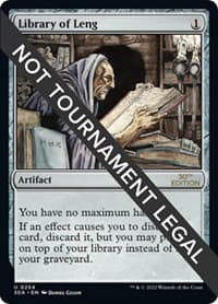 Library of Leng - 30th Anniversary Edition - Magic: The Gathering card