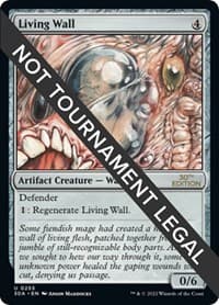 Living Wall - 30th Anniversary Edition - Magic: The Gathering card