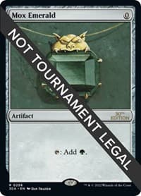 Mox Emerald - 30th Anniversary Edition - Magic: The Gathering card