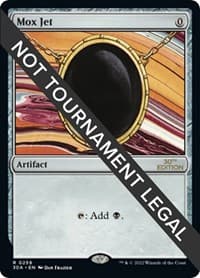 Mox Jet - 30th Anniversary Edition - Magic: The Gathering card