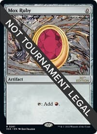 Mox Ruby - 30th Anniversary Edition - Magic: The Gathering card