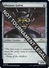 Obsianus Golem - 30th Anniversary Edition - Magic: The Gathering card