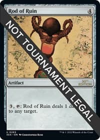 Rod of Ruin - 30th Anniversary Edition - Magic: The Gathering card