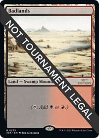 Badlands - 30th Anniversary Edition - Magic: The Gathering card