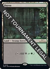 Bayou - 30th Anniversary Edition - Magic: The Gathering card