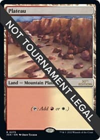Plateau - 30th Anniversary Edition - Magic: The Gathering card