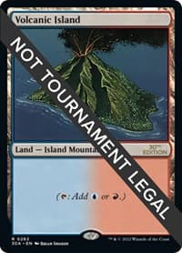 Volcanic Island - 30th Anniversary Edition - Magic: The Gathering card