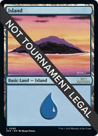 Island (286) - 30th Anniversary Edition - Magic: The Gathering card