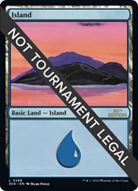 Island (288) - 30th Anniversary Edition - Magic: The Gathering card