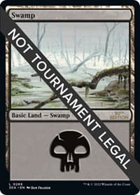 Swamp (289) - 30th Anniversary Edition - Magic: The Gathering card