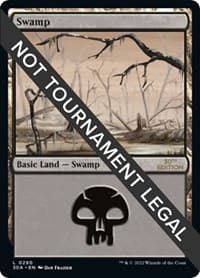 Swamp (290) - 30th Anniversary Edition - Magic: The Gathering card