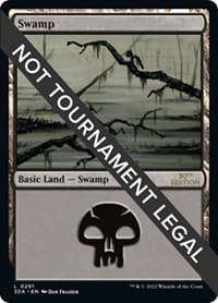 Swamp (291) - 30th Anniversary Edition - Magic: The Gathering card