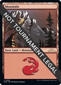 Mountain (292) - 30th Anniversary Edition - Magic: The Gathering card