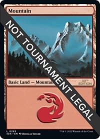 Mountain (293) - 30th Anniversary Edition - Magic: The Gathering card