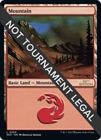 Mountain (294) - 30th Anniversary Edition - Magic: The Gathering card