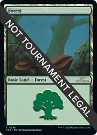 Forest (295) - 30th Anniversary Edition - Magic: The Gathering card