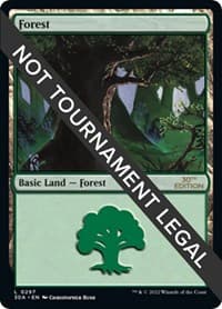 Forest (297) - 30th Anniversary Edition - Magic: The Gathering card