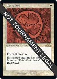 Red Ward (Retro Frame) - 30th Anniversary Edition - Magic: The Gathering card