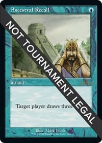 Ancestral Recall (Retro Frame) - 30th Anniversary Edition - Magic: The Gathering card